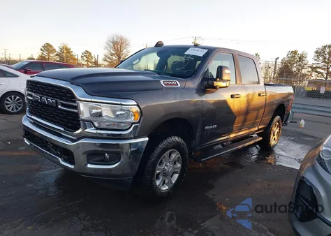 2023 Ram 2500 Big Horn 4X4 6'4 Box из США, поврежденный, VIN 3C6UR5DJ0PG548729
